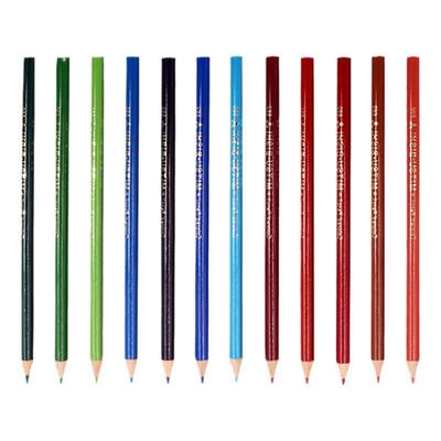 日本uni三菱铅笔油性彩色铅笔