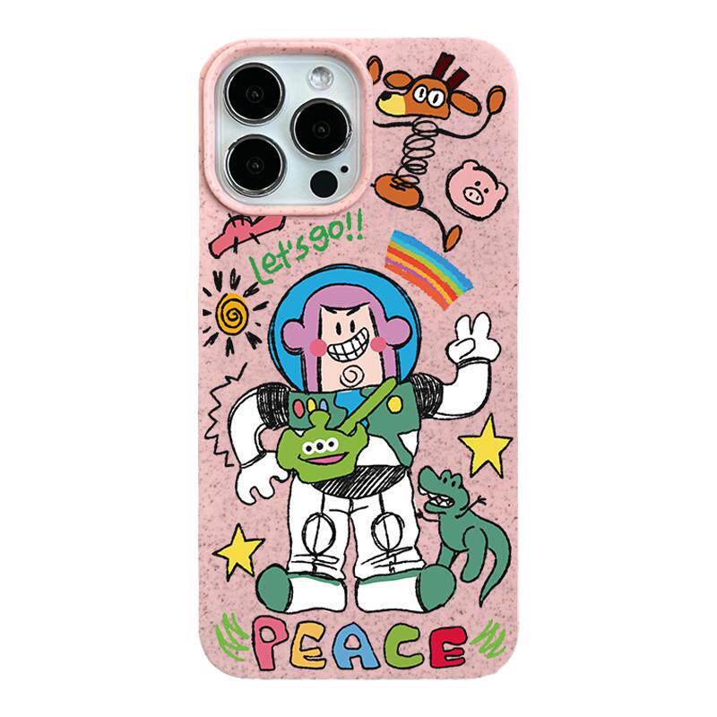 张晚意同款手机壳tag磁吸iPhone16promax可降解适用于苹果15pro卡通12mini巴斯光年17pro14动