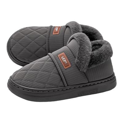 棉拖鞋男款包跟冬季2025新款