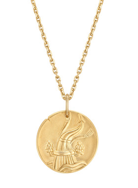 V.GA法国新品18K金十二星座项链