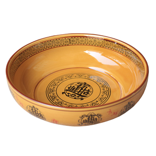 招财进宝家用陶瓷大碗汤碗面碗仿古水煮鱼盆酸菜鱼盆大号串串香碗