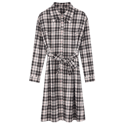 MindBridge复古通勤连衣裙