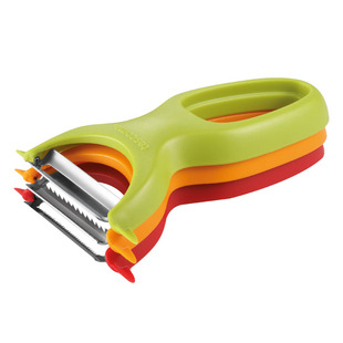 捷克tescoma多功能削皮刮皮刀水果蔬菜刨皮器家用剥皮刨子三件套