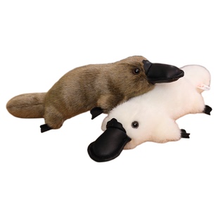 可爱仿真鸭嘴兽公仔玩偶毛绒玩具抱枕摆件安抚娃娃儿童生日礼物女