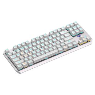 狼蛛87键机械键盘鼠标耳机音响套装F3087有线电竞游戏笔记本电脑