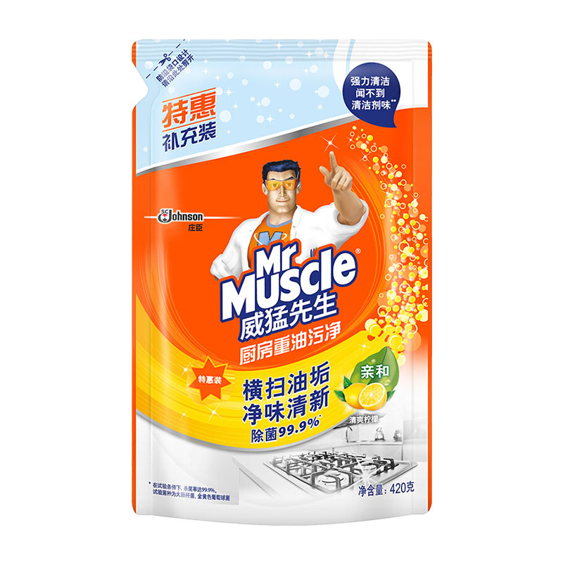 威猛先生厨房重油污清洁剂