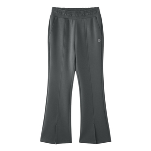 Skechers斯凯奇女针织长裤运动裤宽松舒适喇叭裤 L125W006/04YJ