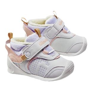 基诺浦冬季款柔软婴儿鞋防掉男童女童宝宝关键鞋学步鞋GB2149