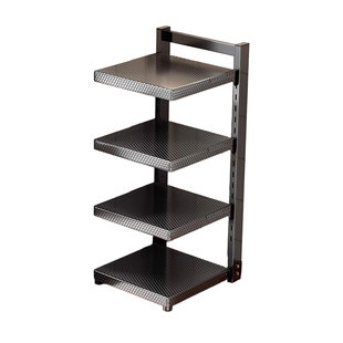 厨房置物架家用多功能锅具收纳架多层橱柜下水槽灶台分层放锅架子