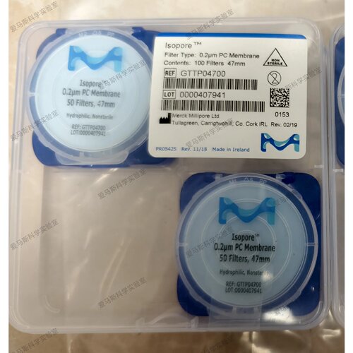 议价默克 Millipore密理博 GTTP04700 聚碳酸酯滤膜PC膜 0.2um 47