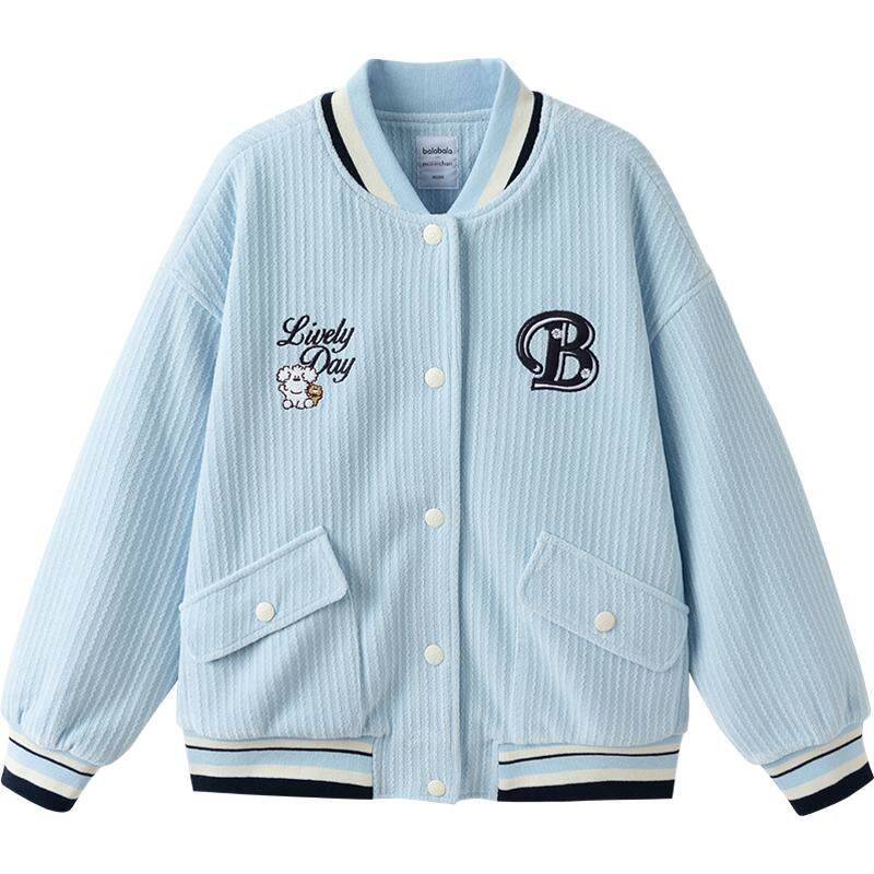 巴拉巴拉女童春秋外套棒球服上衣