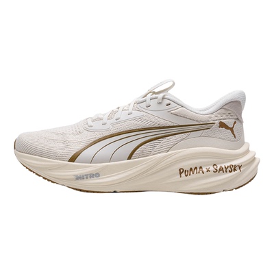 Puma彪马2025冬季男子简约缓震防滑轻量氮气中底跑步鞋 312320-01