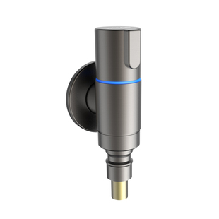 四季沐歌枪灰全自动洗衣机专用水龙头家用自动止水阀门46分接头