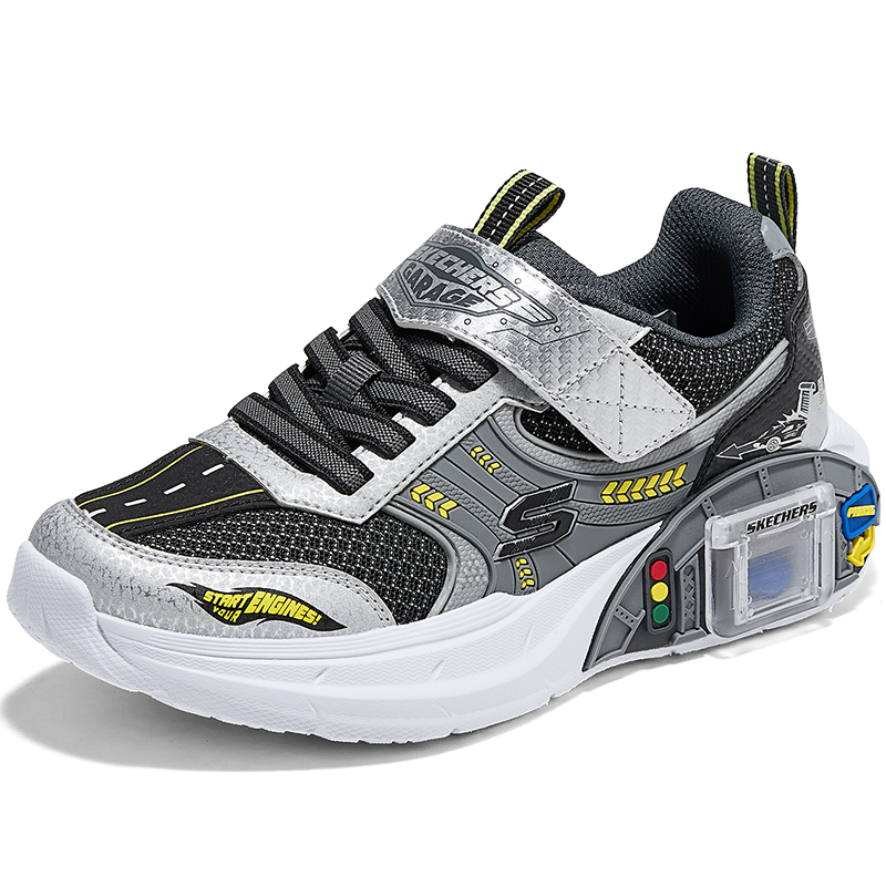 Skechers斯凯奇小汽车鞋男童女童赛车主题运动鞋舒适防滑时尚童鞋