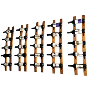 壁挂实木酒架餐厅创意吧台挂墙躺放葡萄酒瓶红酒架欧式上墙置酒架