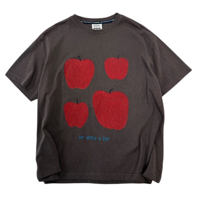 iaiammo丨25ss「清凉抗皱透气」男女中大童装苹果短袖T恤速干短裤