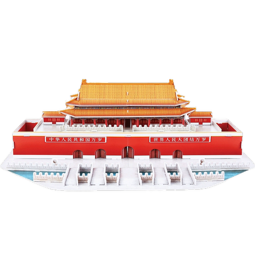 乐立方天安门太和殿天坛故宫角楼拼装建筑模型3D立体拼图儿童礼物