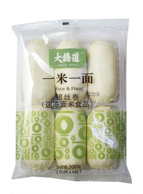 大桥道银丝卷 天津特产速冻面点 方便早餐半成品速食主食面点