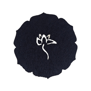 高级茶杯垫吸水毛毡杯垫功夫茶杯茶托茶具配件镂空隔热防滑杯垫子