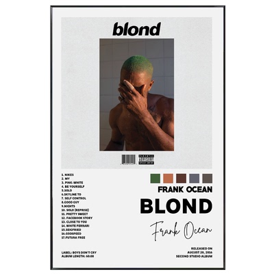 frank ocean弗兰克奥申专辑封面海报装饰挂画说唱嘻哈墙贴图壁纸