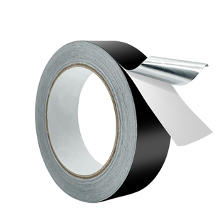 0.2mm厚黑色高温铝箔麦拉胶带双面绝缘fpc软排线屏蔽膜屏蔽防干扰