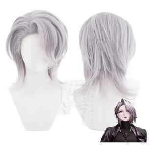 逍遥游 无期迷途 卓娅COS假发 特调淡紫色层次短发易造型