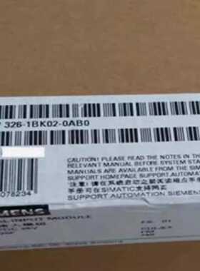 议价西门子6ES73261BK020AB0S7300数字输入控模块6ES7326-1BK02-0