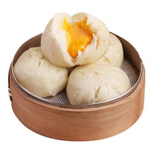 云南破酥包子蛋黄流沙陷儿童营养早餐面点加热速食特色手工美食品