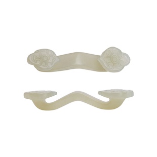 适意玉如意笔搁笔架笔山玉质多功能毛笔搁书法绘画练字简洁文艺创意小摆件桌面摆件文房四宝用品