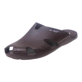 进口越南拖鞋温突家居男女情侣室内橡胶防滑包头沙滩洞洞鞋外穿夏