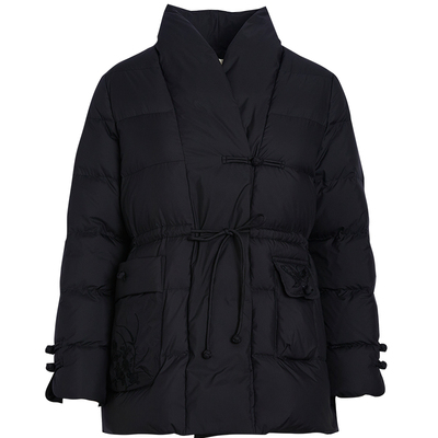 QS秸熙纯色轻国风羽绒服