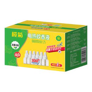 榄菊电热蚊香液家用驱蚊液插电式驱蚊器补充液电驱蚊水防蚊家庭用