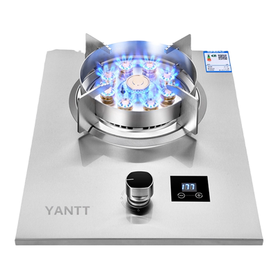 煤气灶单灶猛火灶节能不锈钢单眼