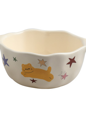 舍里卡通水果沙拉碗燕麦酸奶碗