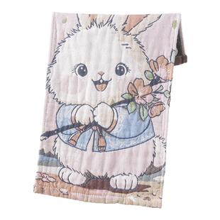 A类纯棉纱布小毛巾家用洗脸吸水不掉毛柔软洗澡专用新生婴儿童巾