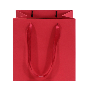 鲜花店牛皮纸袋定制花束白色方形宽底大蛋糕手提袋定做盆栽礼品袋