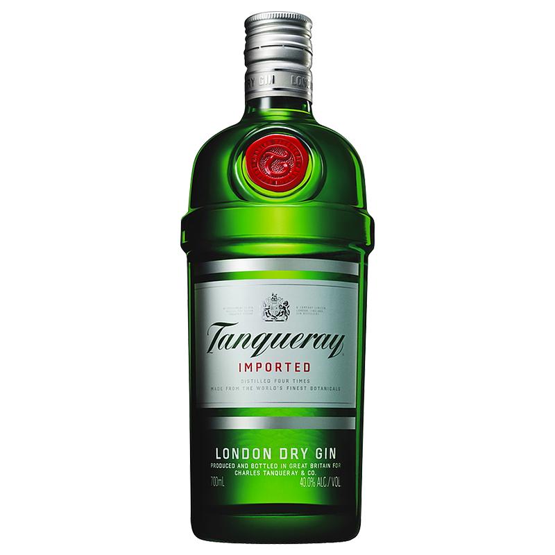 英国伦敦洋酒添加利干金酒杜松子酒汤力水调酒基酒TANQUERAY Gin