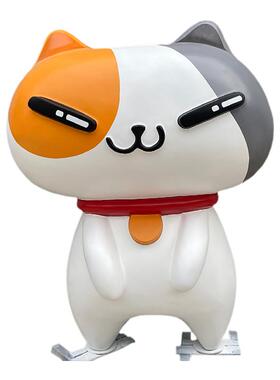 艺术风原创会所卡通设计师摆件