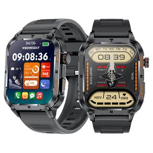 时尚商务大屏方形多功能智能手表男款健康检测运动手环高颜值腕表