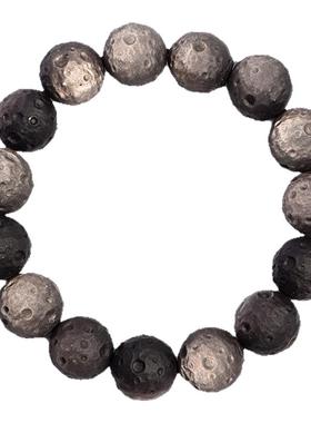 男女银曜石纯天然手串手链