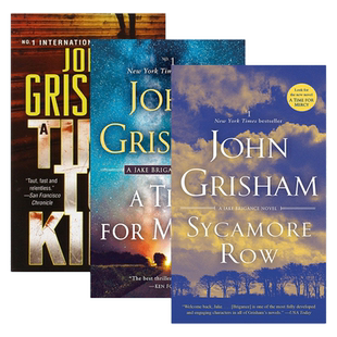 英文原版小说 Jake Brigance Book 1-3册 杀戮时刻 锡卡莫尔街 宽恕时刻 John Grisham约翰·格里森姆 英文版 进口英语原版书籍