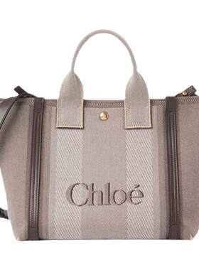 Chloe蔻依CARRY帆布托特包