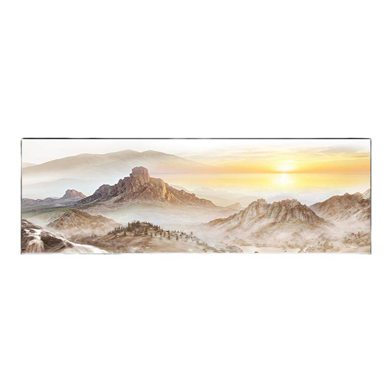 雅韵客厅新中式背有靠山装饰画