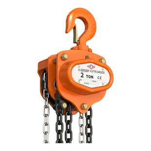 沪工手拉葫芦倒链1/2/3/5吨三角铁葫芦起重工具吊机手动葫芦吊10T