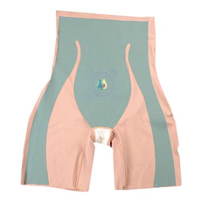 兰梦迪高腰三分夏收腹提臀安全裤