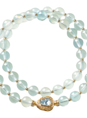 手串转运珠简约海蓝凝瑞手链