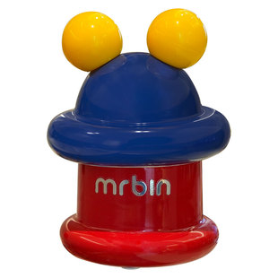 麦桶桶创意陶瓷牙签盒多巴胺家用桌面收纳牙线棉签筒罐轻奢高颜值