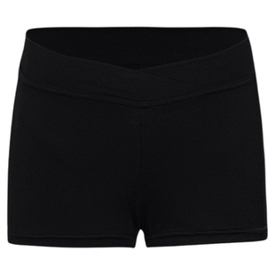 儿童舞蹈短裤女芭蕾舞练功裤黑色艺考基训三分裤一分裤中国舞裤子