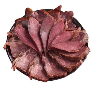 正宗四川腊肉猪舌头农家自制烟熏猪口条无喉管全舌头另有五花肉风