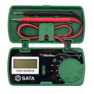 世达万用表小型便携式全自动数字高精度家用维修电工万能表03001